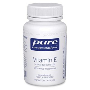 Pure Encapsulations Vitamin E 400 IU Softgels