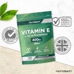 High Strength Vitamin E Capsules 400 IU - 120 Count