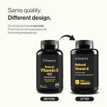 Natural Vitamin E 400IU, 200 Count Supplements