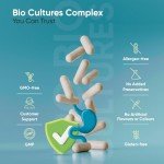 Complete Probiotic Blend with Lactobacillus and Inulin