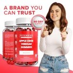 Apple Cider Vinegar Gummies with Vitamins B9 and B12