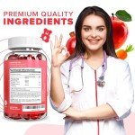 Apple Cider Vinegar Gummies with Vitamins B9 and B12