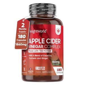Vegan Apple Cider Vinegar with Probiotics - 180 Capsules