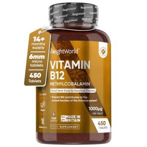 High-Dose Vegan B12 1000mcg, 450 Tablets