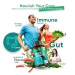 Vegan Detox Colon Capsules with Probiotics