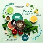 Vegan Detox Colon Capsules with Probiotics