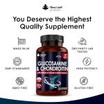 High Strength Glucosamine, Chondroitin & Turmeric Capsules