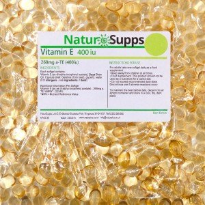 Vitamin E 400iu Capsules - UK Made