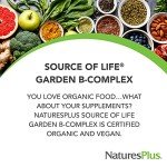 Nature's Plus Organic B Complex - 60 Vegan Capsules