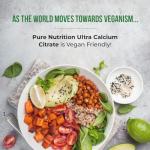 Pure Nutrition Calcium Citrate 1000mg with Vitamin D, Zinc, Magnesium