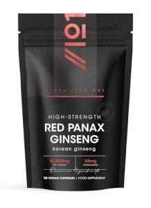 High Strength Panax Ginseng Extract 15,000mg, 90 Capsules
