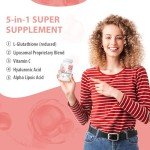 Liposomal Glutathione 1000mg with Vitamin C 60 Capsules