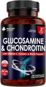 High Strength Glucosamine, Chondroitin & Turmeric Capsules