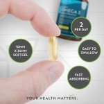 Omega 3 1400mg for Brain, Heart, Vision - 90 Caps