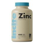High Strength Zinc 40mg - 400 Vegan Tablets