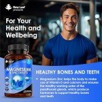 Magnesium and Zinc Supplement for Muscle and Immunity