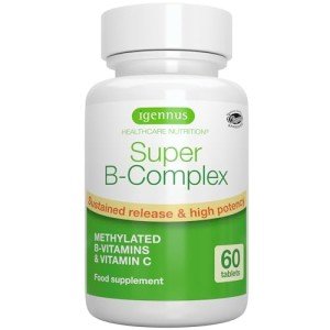 Methylated Super B-Complex with Vitamin C, 60 Tablets