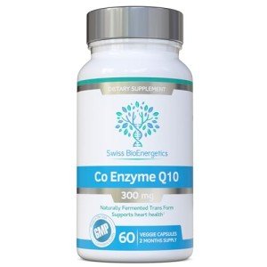 CoQ10 300mg Capsules - Naturally Fermented Formula