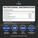Premium L-Arginine Nitric Oxide Supplement for Performance