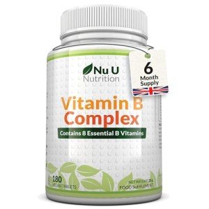 High-Potency Vegan Vitamin B Complex – 180 Tablets