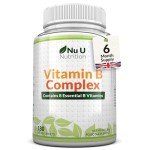 High-Potency Vegan Vitamin B Complex – 180 Tablets