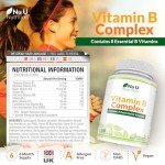 High-Potency Vegan Vitamin B Complex – 180 Tablets