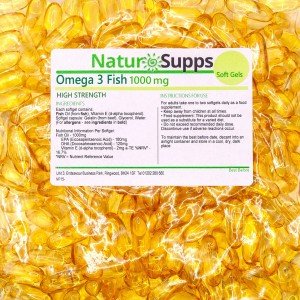 Omega 3 Fish Oil 1000mg - 360 Capsules