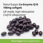 CoQ10 100mg Softgels for Heart Energy