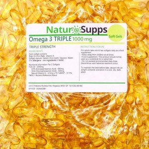 Omega 3 Fish Oil 2000mg Softgels, 365 Count