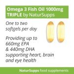 Omega 3 Fish Oil 2000mg Softgels, 365 Count