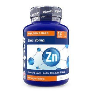 Zipvit Zinc 25mg - Veggie Tablets for Immunity & Beauty