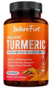 High Strength Organic Turmeric with Black Pepper