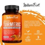 High Strength Organic Turmeric with Black Pepper