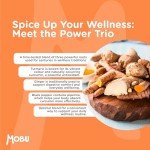 Organic Turmeric with Black Pepper & Ginger Capsules