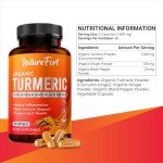 High Strength Organic Turmeric with Black Pepper
