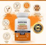 Organic Turmeric Curcumin with Black Pepper - 120 Veg Capsules