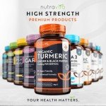 Organic Turmeric 1440mg with Black Pepper & Ginger
