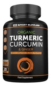 Organic Turmeric Capsules with Black Pepper and Ginger
