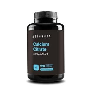 Calcium Citrate 800mg with Vitamin D3, 120 Capsules