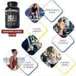 High Strength BCAA Capsules 3000mg - 120 Count