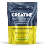 Creatine Monohydrate Capsules for Muscle Recovery & Strength