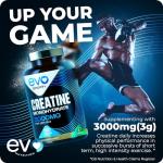 EVO NUTRITION Creatine Monohydrate Tablets 3000mg