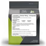 L-Carnitine L-Tartrate 750mg Capsules - 90 Count
