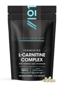 L-Carnitine 3000mg with BioPerine - 120 Capsules