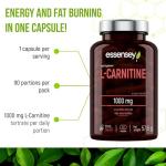 Essensey L-Carnitine 1000mg - 90 Capsules