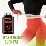 Essensey L-Carnitine 1000mg - 90 Capsules