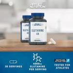 Applied Nutrition Glutamine 4000 mg, 120 Capsules
