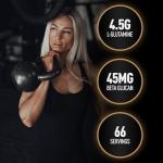 DY Nutrition Unflavoured Glutamine Powder, 300g