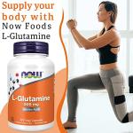 Now Foods L-Glutamine 500mg Vegan Capsules