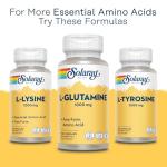 Solaray L-Glutamine Vegan Capsules - 100 Count